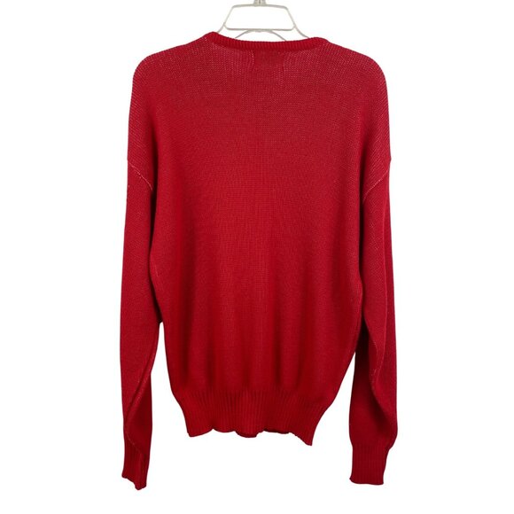 Vintage MLB Cincinnati Reds Cliff Engle Frookie Cookie Red Sweater Adult Small - Picture 2 of 8